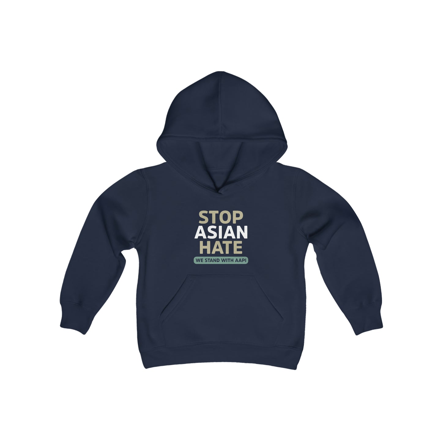 “Stop Asian Hate” Youth Hoodie