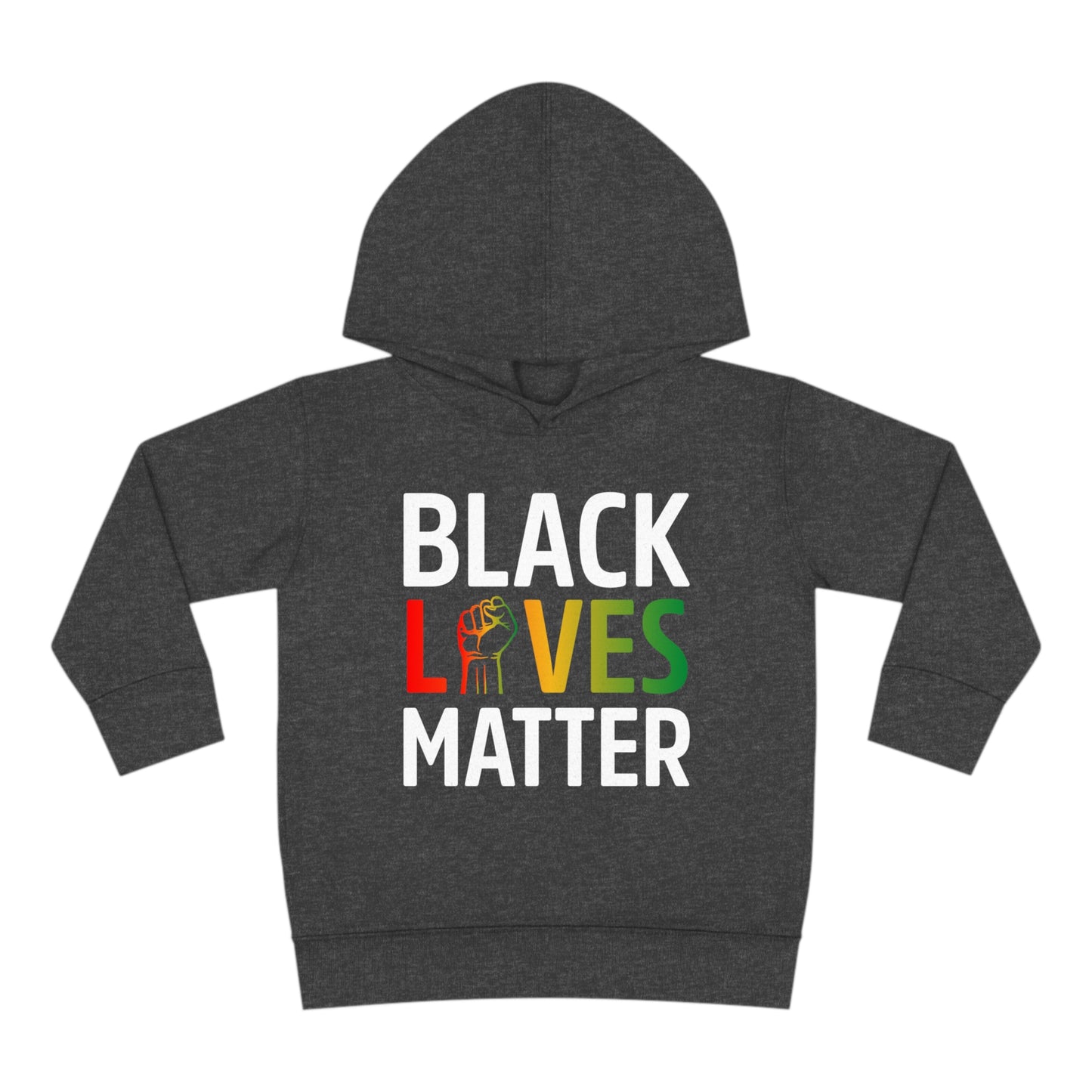 “Black Lives Matter – Unity Fist (Pan-Africa)” Toddler Hoodie