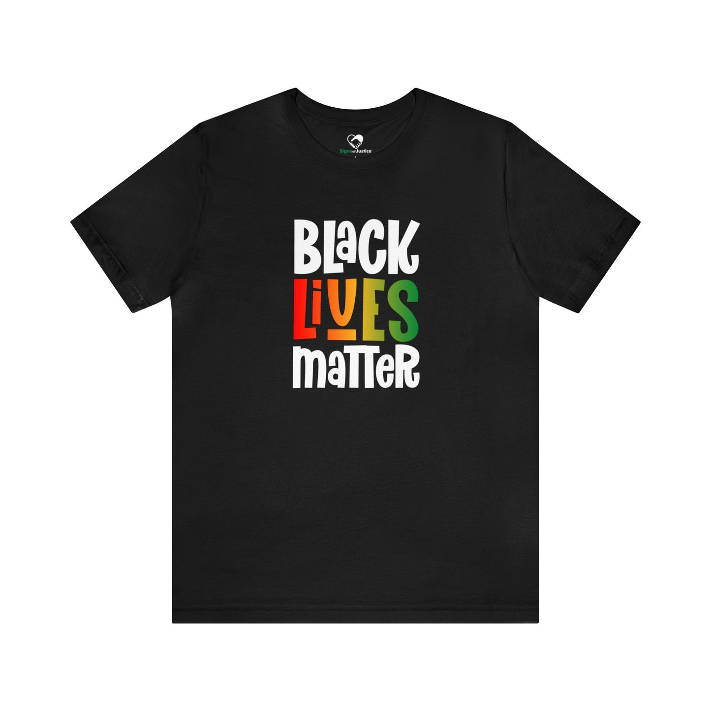 “Black Lives Matter – Solidarity (Pan-Africa 1)” Unisex T-Shirt (Bella+Canvas)
