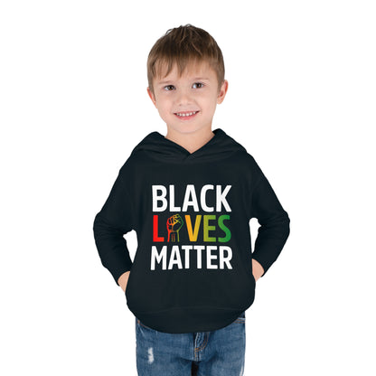 “Black Lives Matter – Unity Fist (Pan-Africa)” Toddler Hoodie