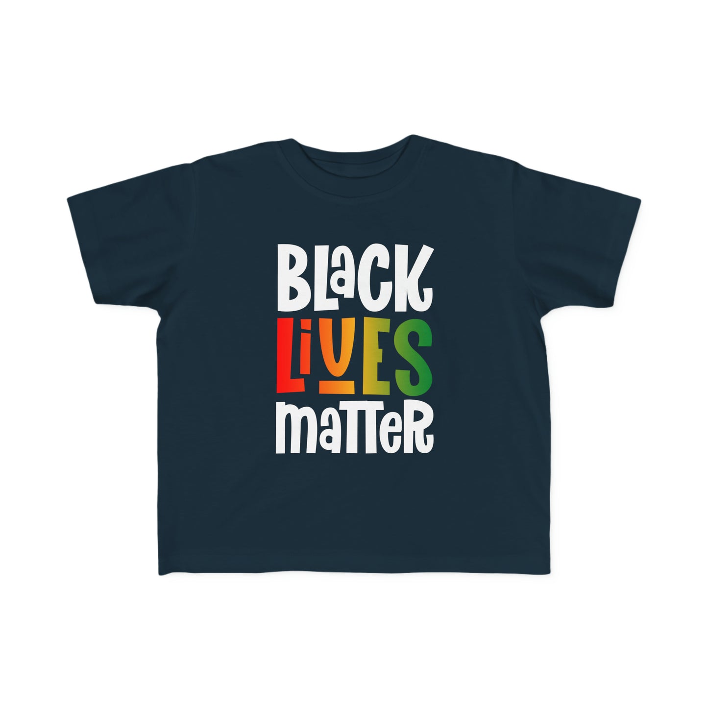 “Black Lives Matter – Solidarity (Pan-Africa 1)” Toddler's Tee