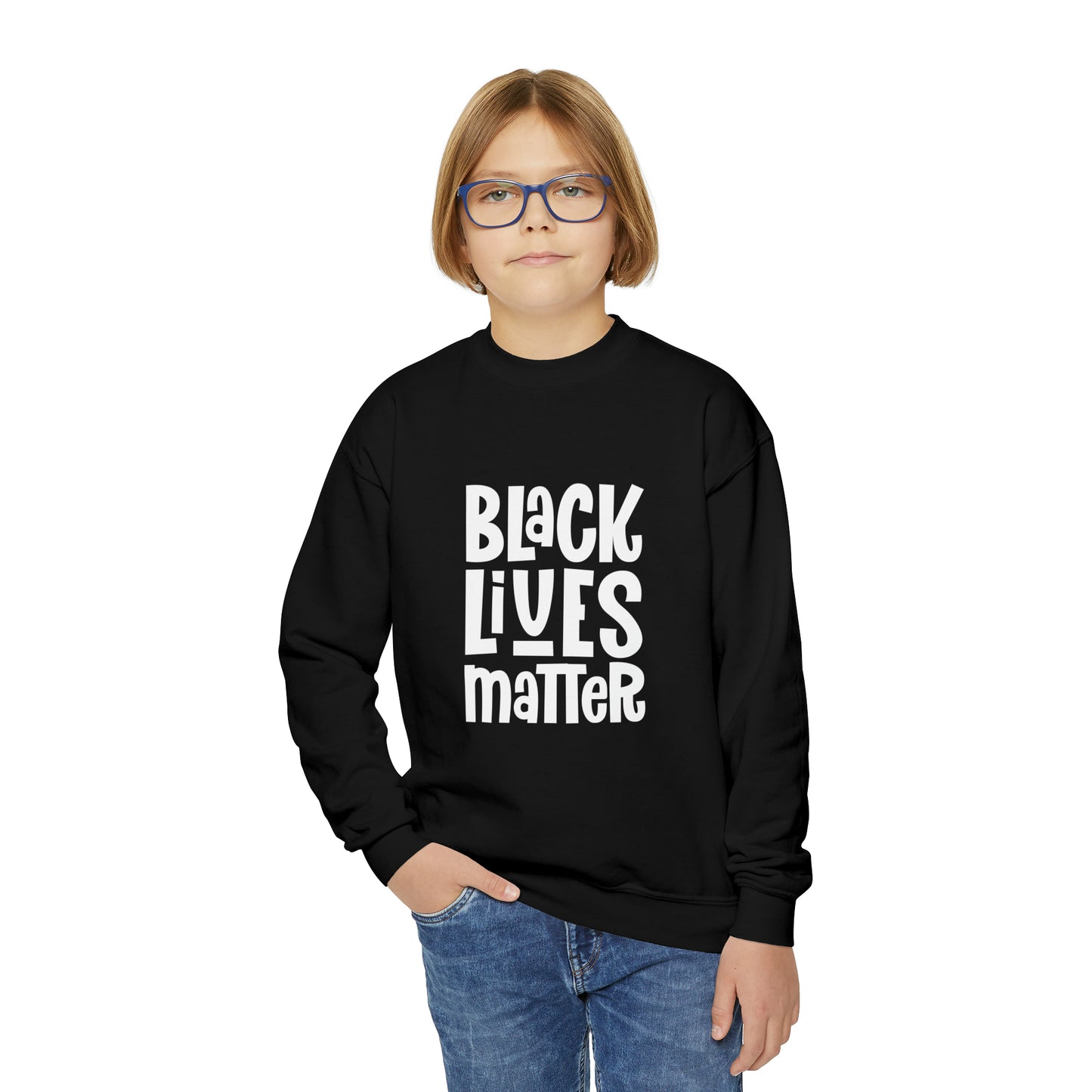 "Black Lives Matter – Solidarity” Youth Sweatshirt