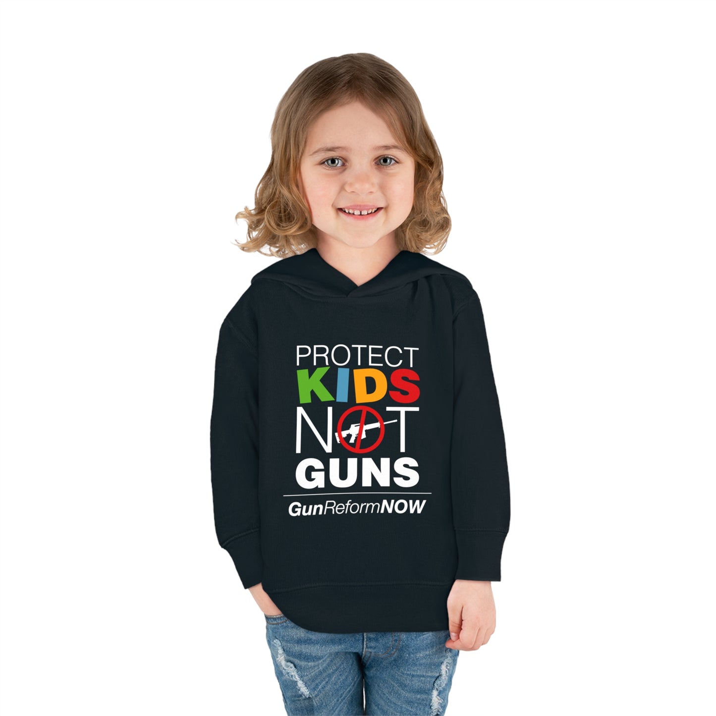 "Protect Kids Not Guns" Toddler Hoodie