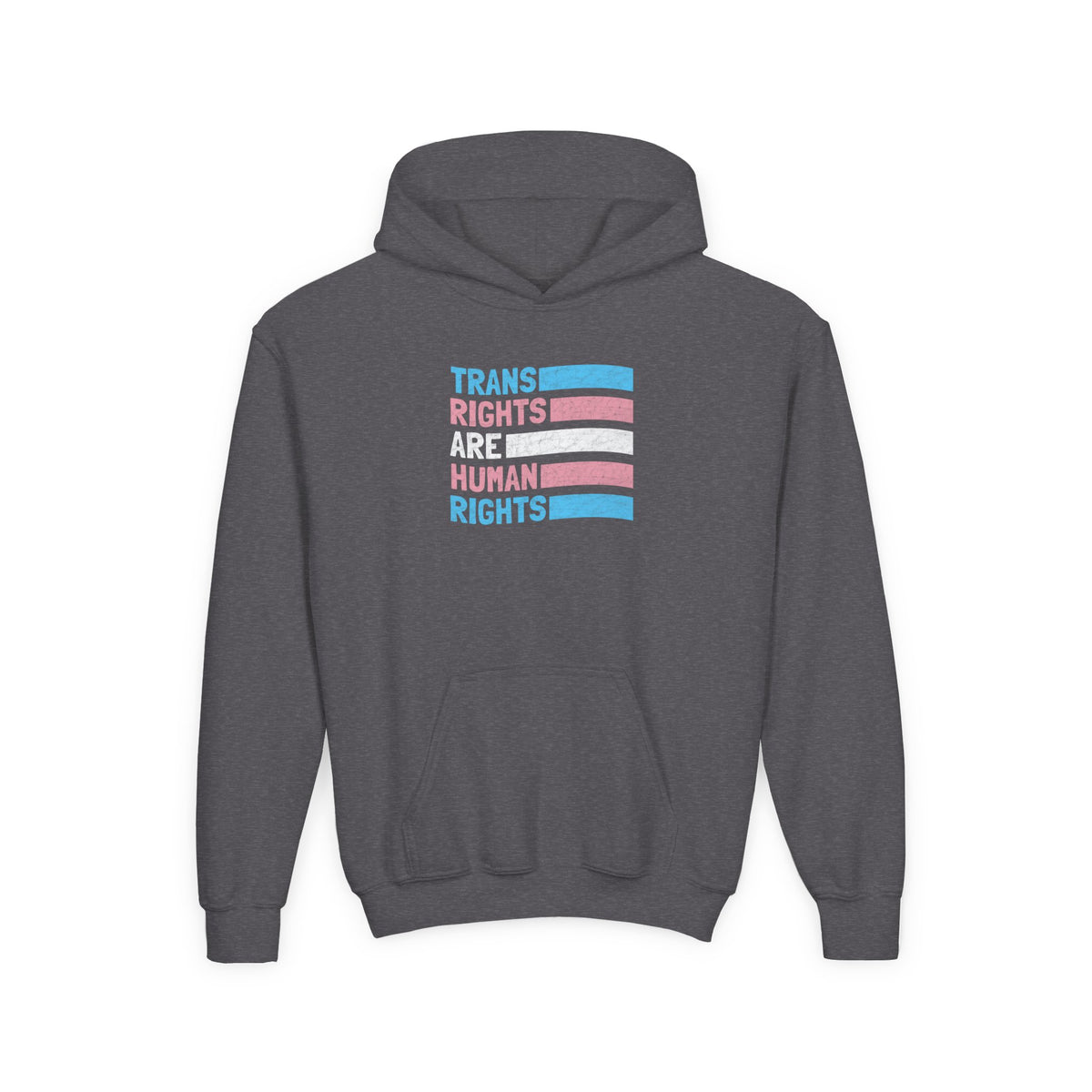 "Trans Rights Are Human Rights" Kids Hoodie