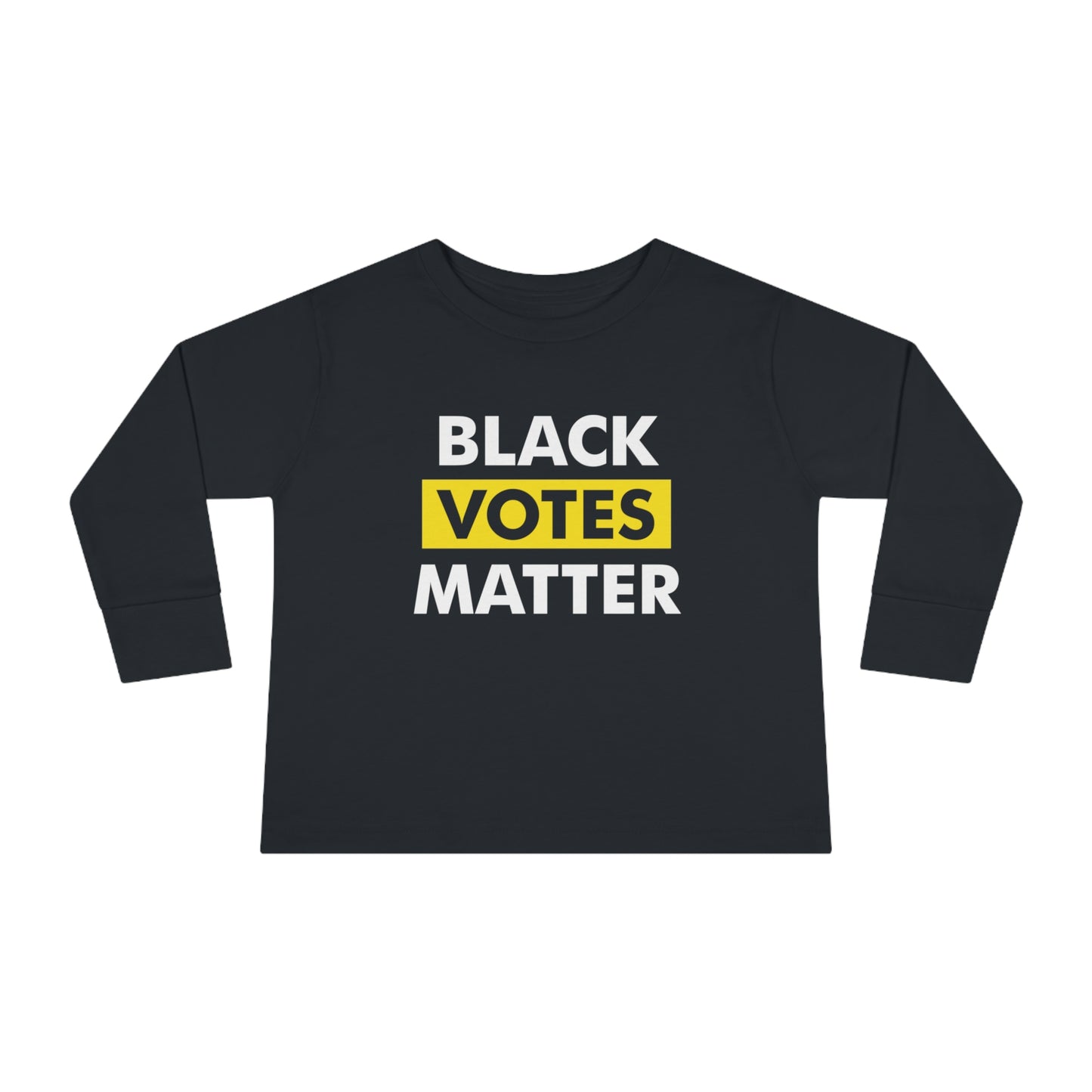 “Black Votes Matter” Toddler Long Sleeve Tee