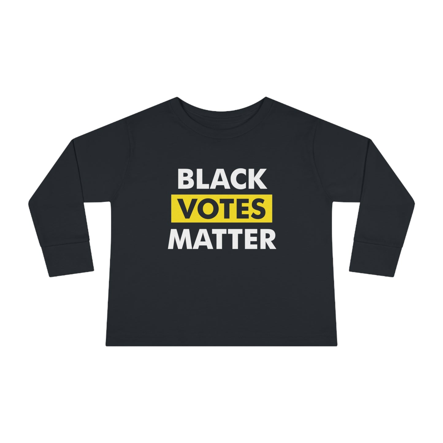 “Black Votes Matter” Toddler Long Sleeve Tee