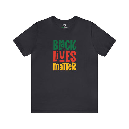 “Black Lives Matter – Solidarity (Pan-Africa 2)” Unisex T-Shirt (Bella+Canvas)