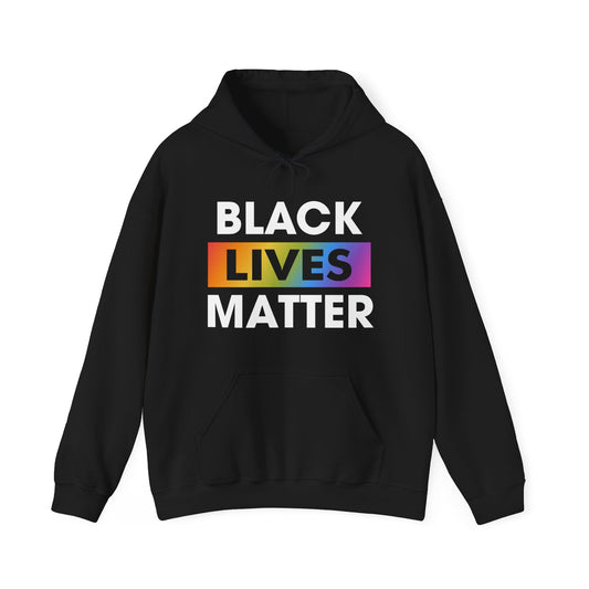 “Black Lives Matter (LGBTQ+)” Unisex Hoodie
