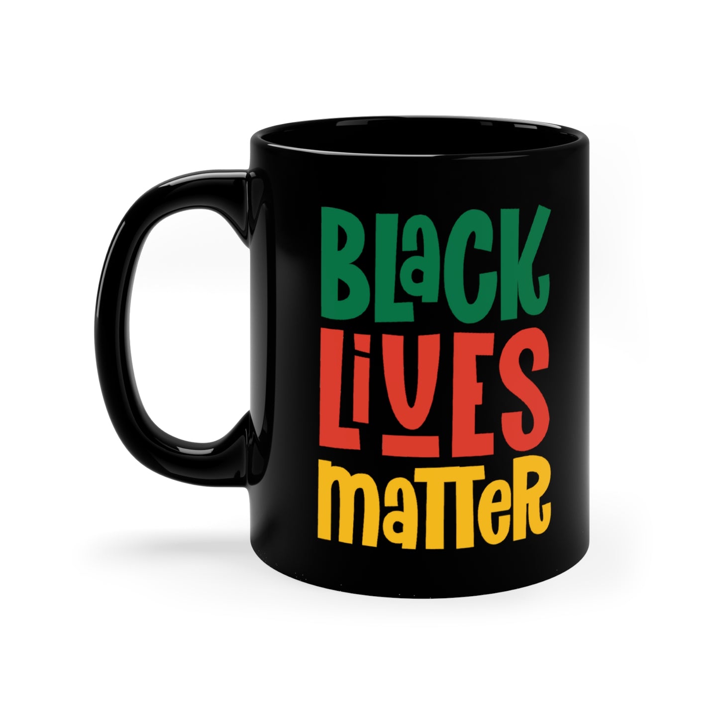 “Black Lives Matter – Solidarity (Pan-Africa 2)” 11 oz. Mug