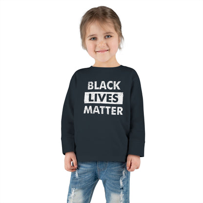 “Black Lives Matter” Toddler Long Sleeve Tee