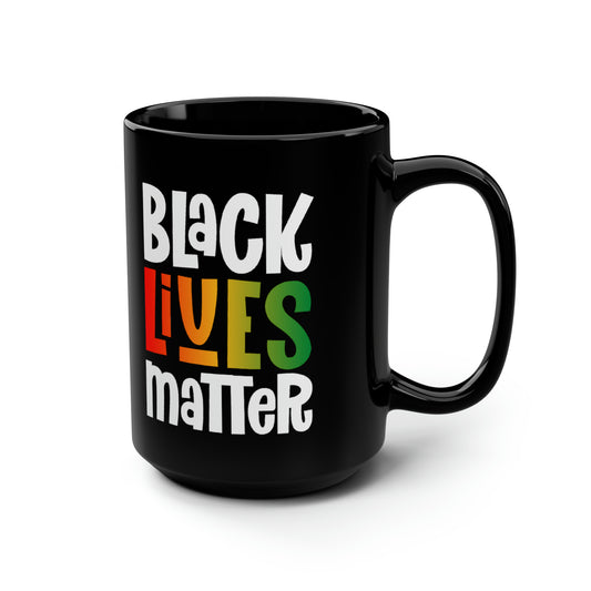 “Black Lives Matter – Solidarity (Pan-Africa 1)” 15 oz. Mug