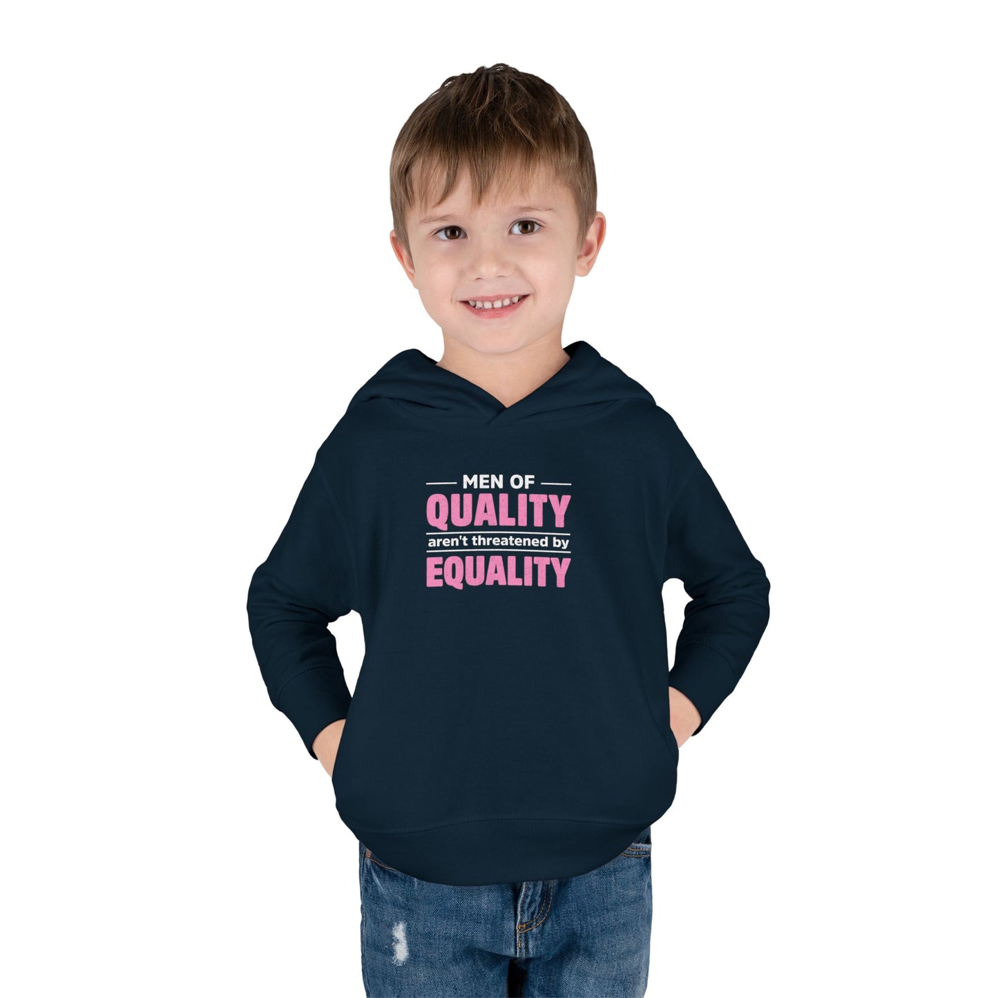 “Men of Quality”  Toddler Hoodie
