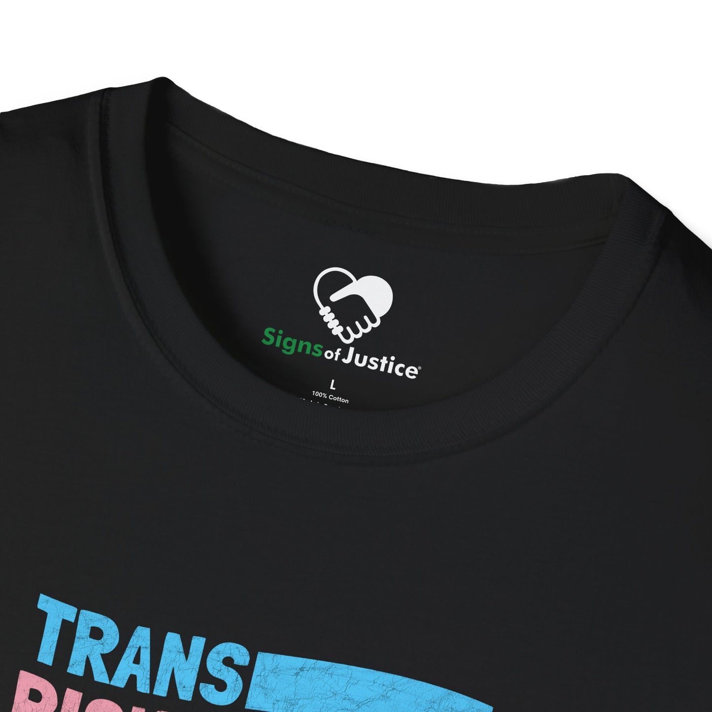 “Trans Rights Are Human Rights” Unisex T-Shirt