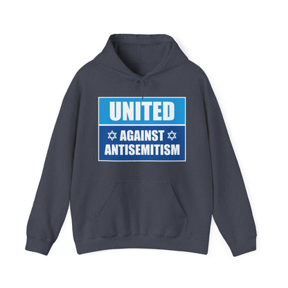 “United Against Antisemitism” Unisex Hoodie