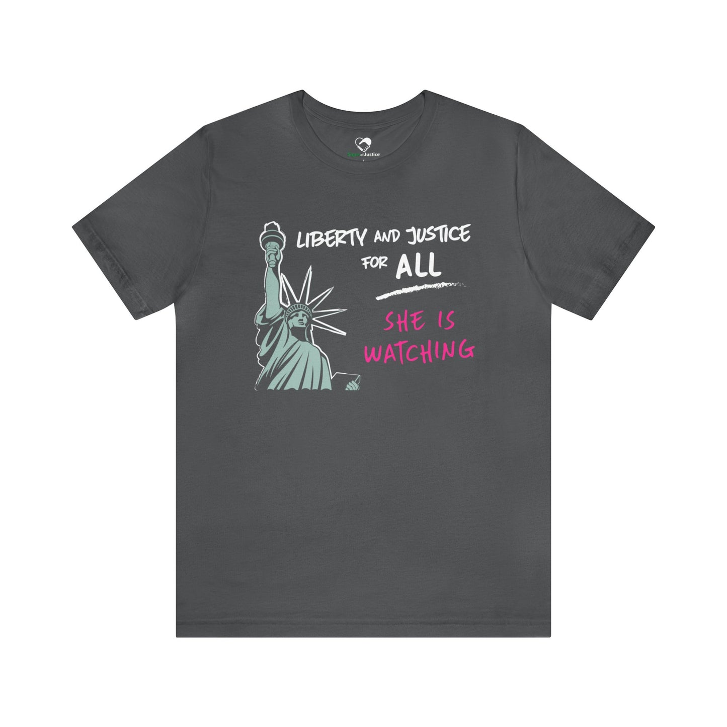 “Lady Liberty” Unisex T-Shirt (Bella+Canvas)