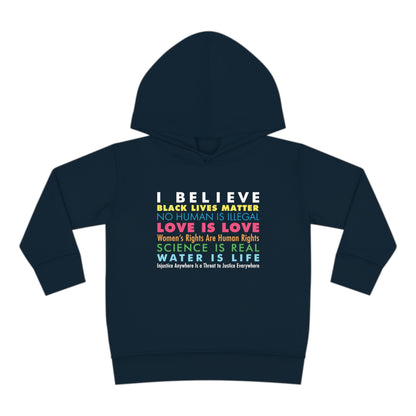 "I / We Believe" Toddler Hoodie
