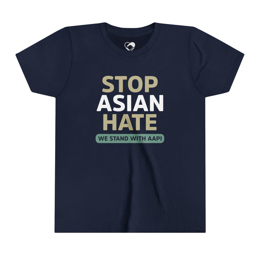 “Stop Asian Hate" Youth T-Shirt