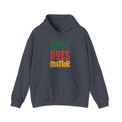 “Black Lives Matter – Solidarity (Pan-Africa 2)” Unisex Hoodie