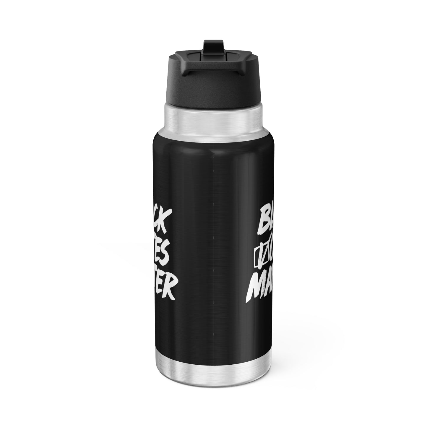 “Black Votes Matter (white text)” 32 oz. Tumbler/Water Bottle