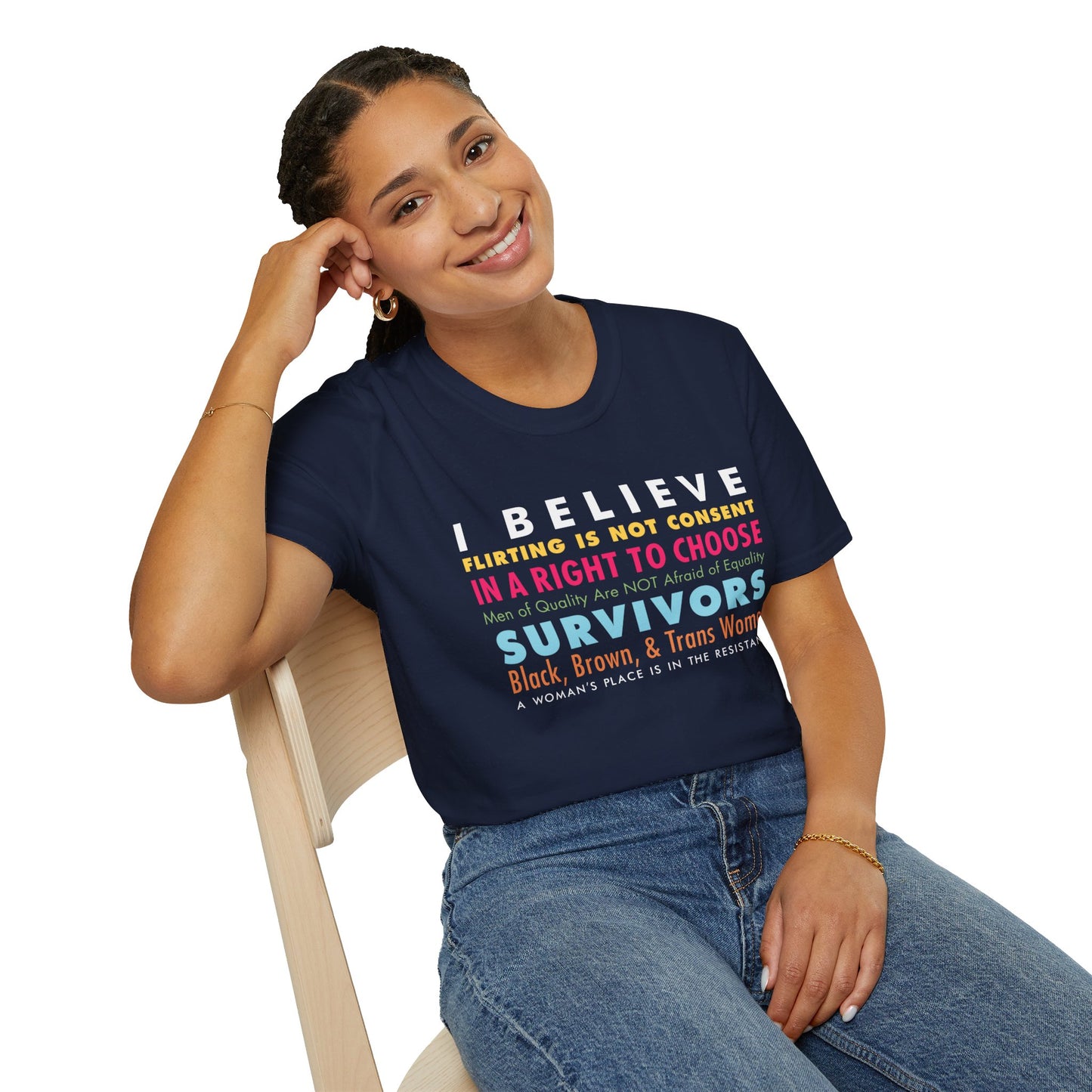 "We Believe Women" Unisex T-Shirt