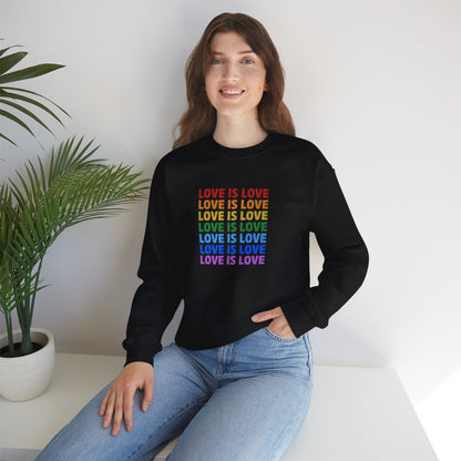“Love is Love” Unisex Sweatshirt