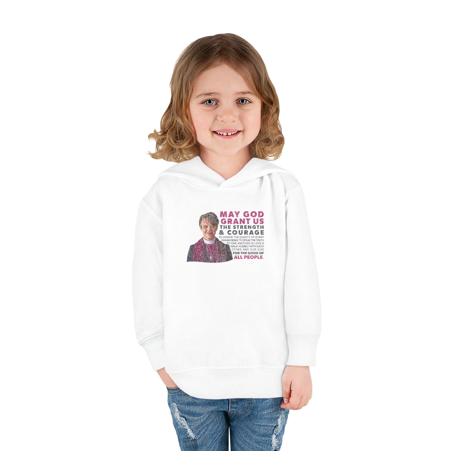 "Mariann Budde Bishop" Toddler Hoodie