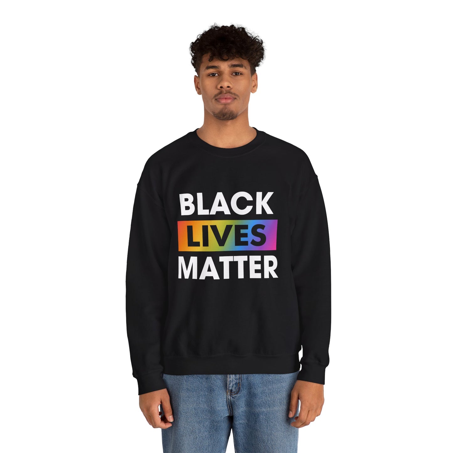 “Black Lives Matter (LGBTQ+)” Unisex Sweatshirt