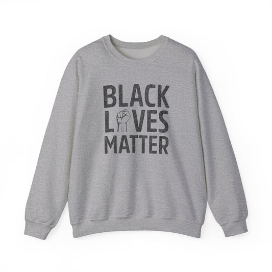 “Black Lives Matter – Unity Fist”  Unisex Sweatshirt