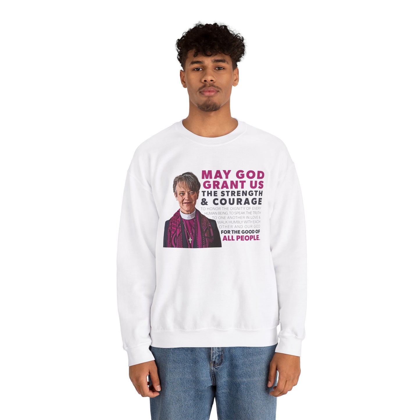 "Mariann Budde Bishop" Unisex Sweatshirt