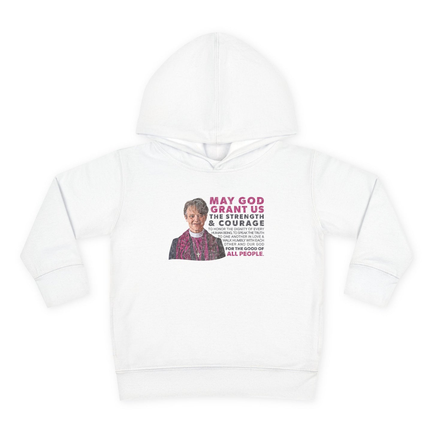 "Mariann Budde Bishop" Toddler Hoodie