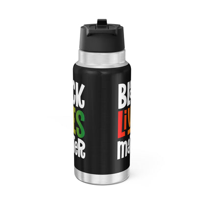 “Black Lives Matter – Solidarity (Pan-Africa 1)” 32 oz. Tumbler/Water Bottle