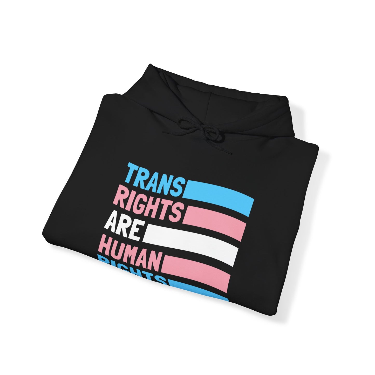 “Trans Rights Are Human Rights” Unisex Hoodie