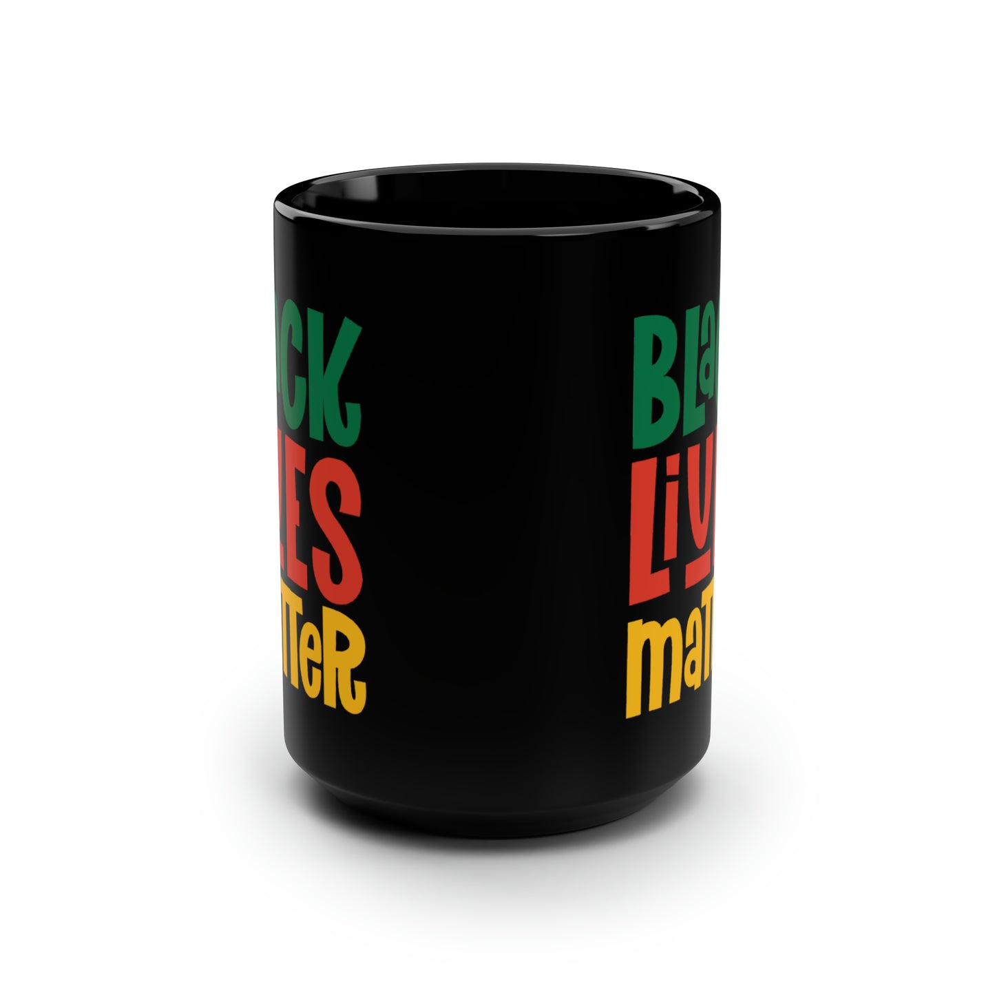 “Black Lives Matter – Solidarity (Pan-Africa 2)” 15 oz. Mug