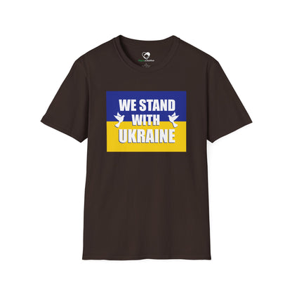 “We Stand With Ukraine” Unisex T-Shirt