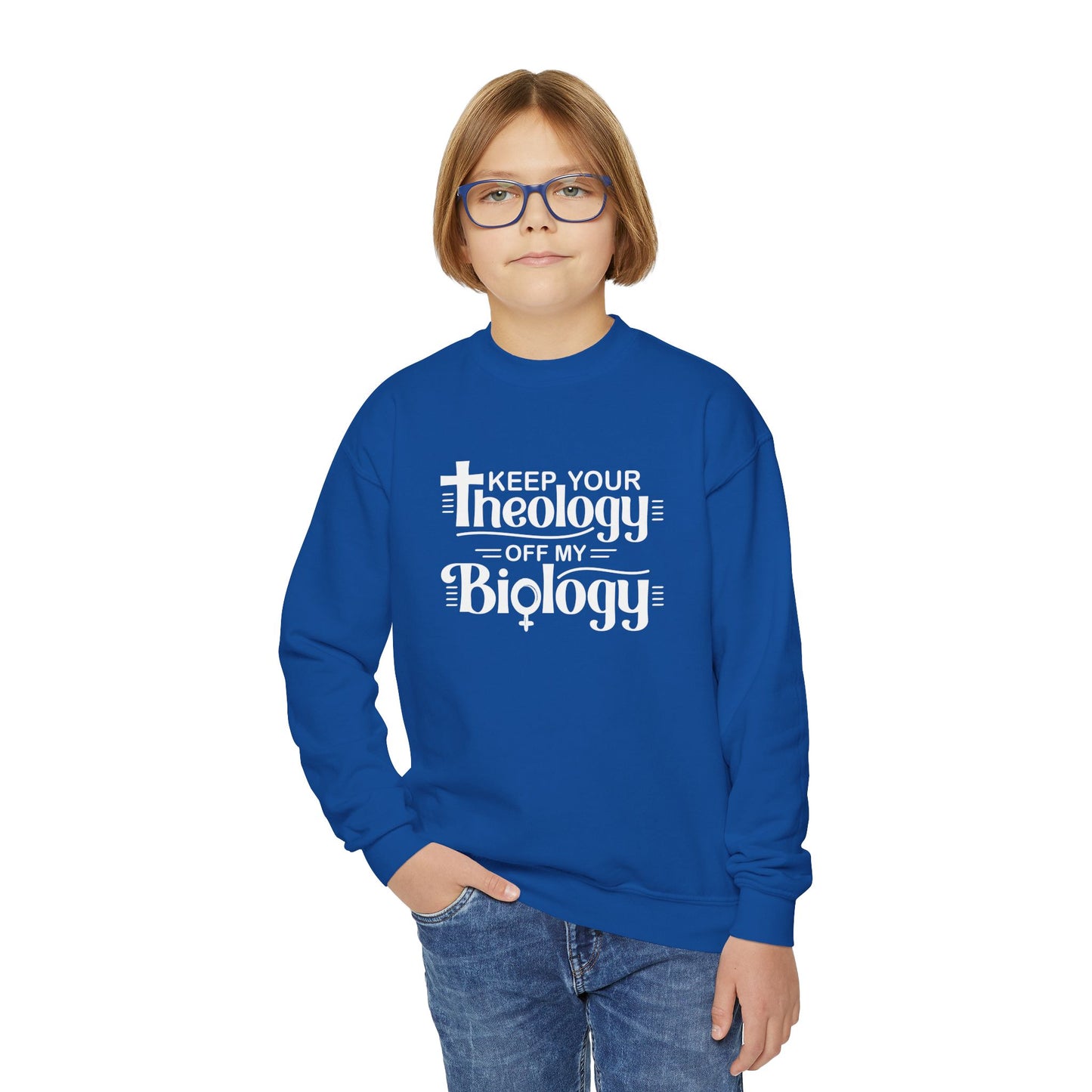 "Theology" Youth Sweatshirt