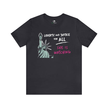 “Lady Liberty” Unisex T-Shirt (Bella+Canvas)