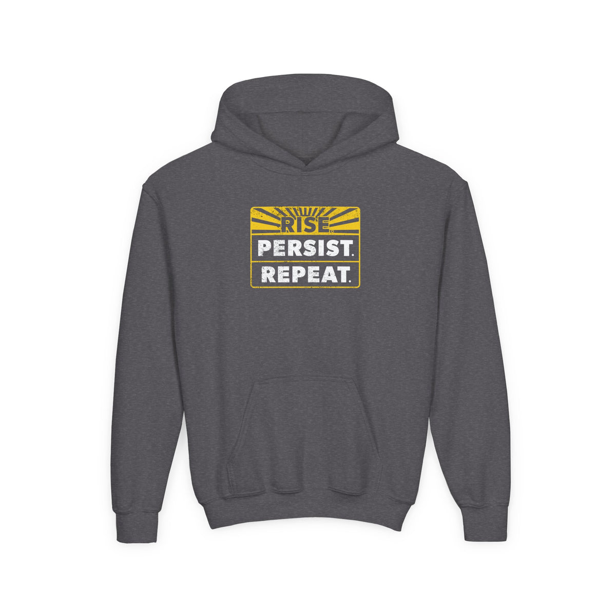"Rise Persist Repeat" Kids Hoodie