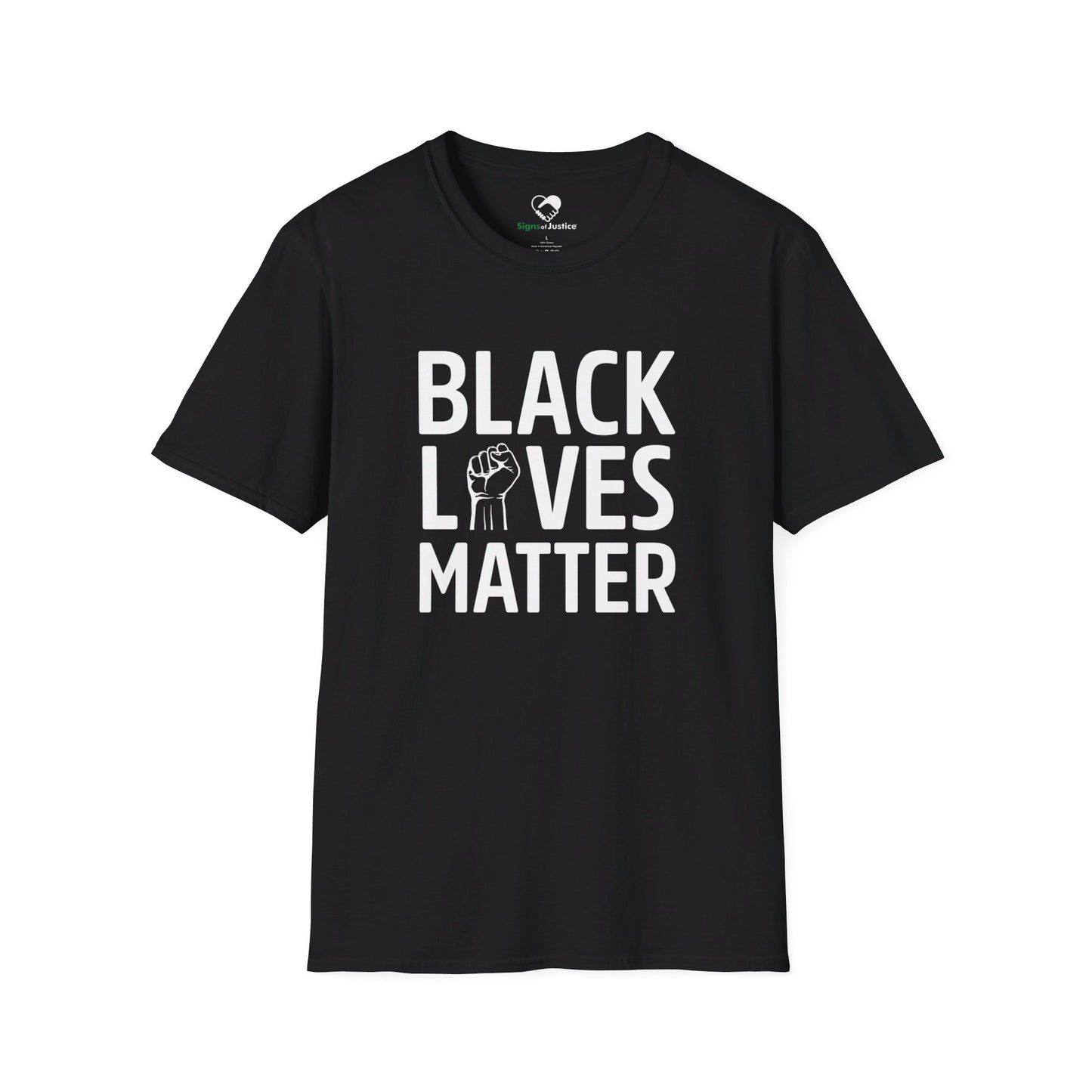 “Black Lives Matter – Unity Fist” Unisex T-Shirt