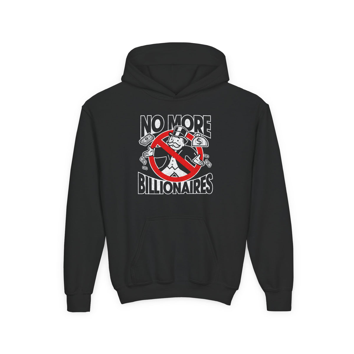 "No More Billionaires" Kids Hoodie