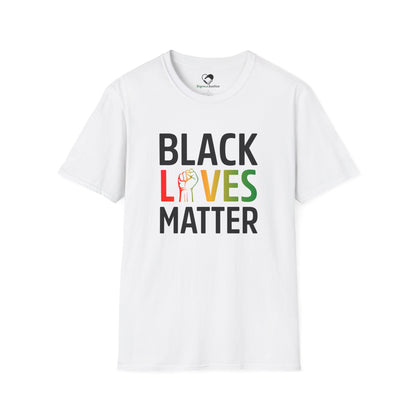 “Black Lives Matter – Unity Fist (Pan-Africa)” Unisex T-Shirt