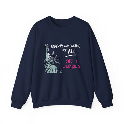 “Lady Liberty” Unisex Sweatshirt