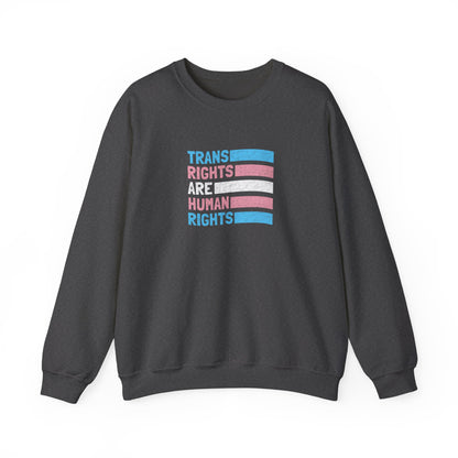 “Trans Rights Are Human Rights” Unisex Sweatshirt