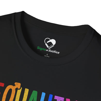 “LGBTQIA+ Equality” Unisex T-Shirt