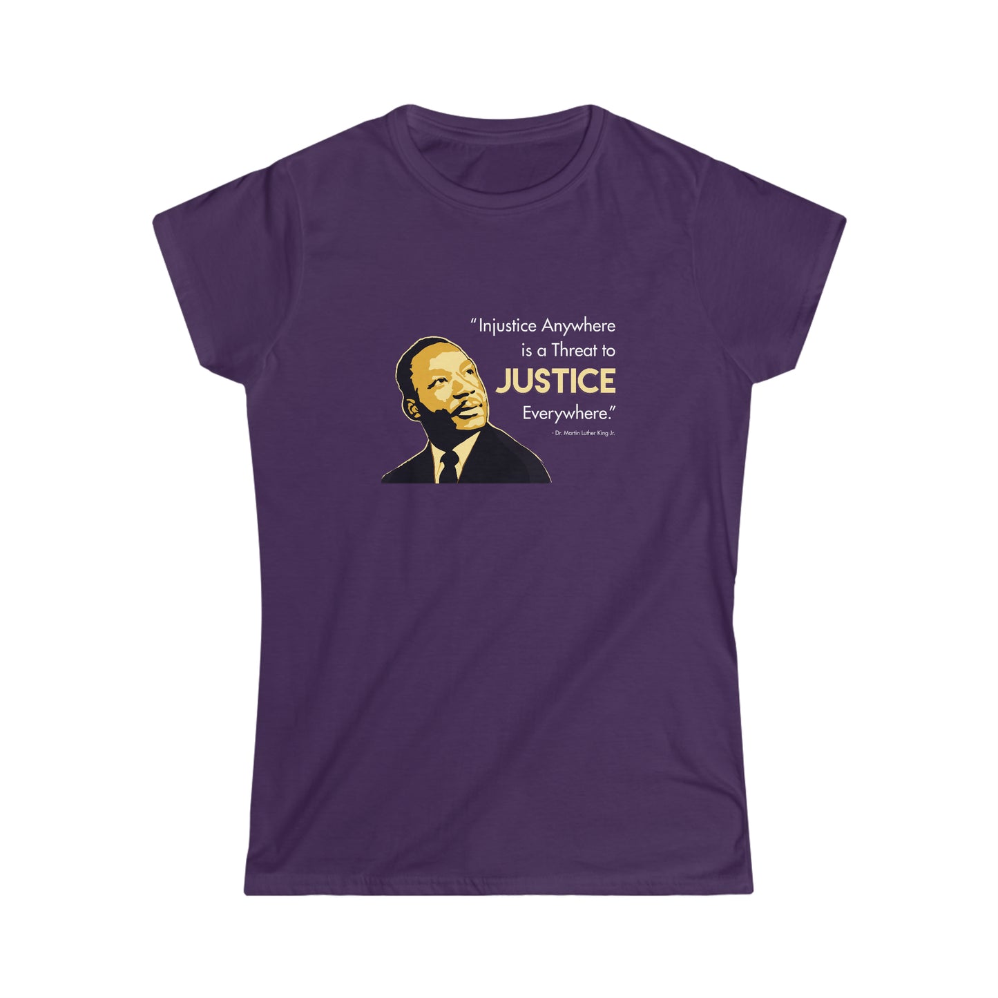 “MLK Justice” Women’s T-Shirts
