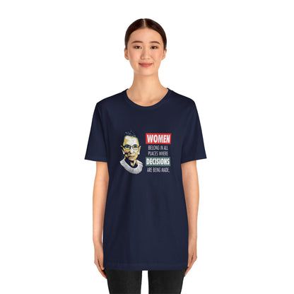 “Notorious RBG” Unisex T-Shirt (Bella+Canvas)