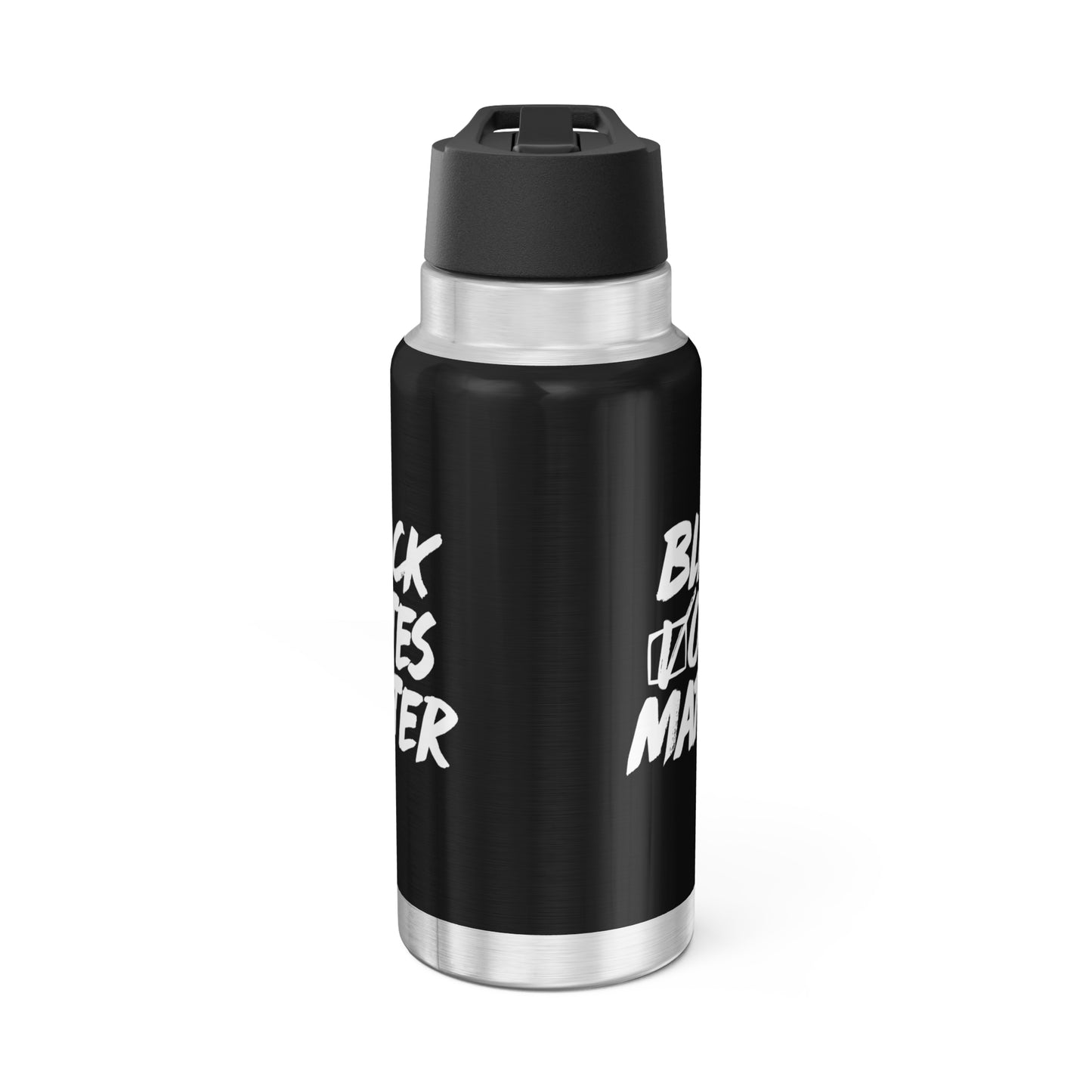 “Black Votes Matter (white text)” 32 oz. Tumbler/Water Bottle