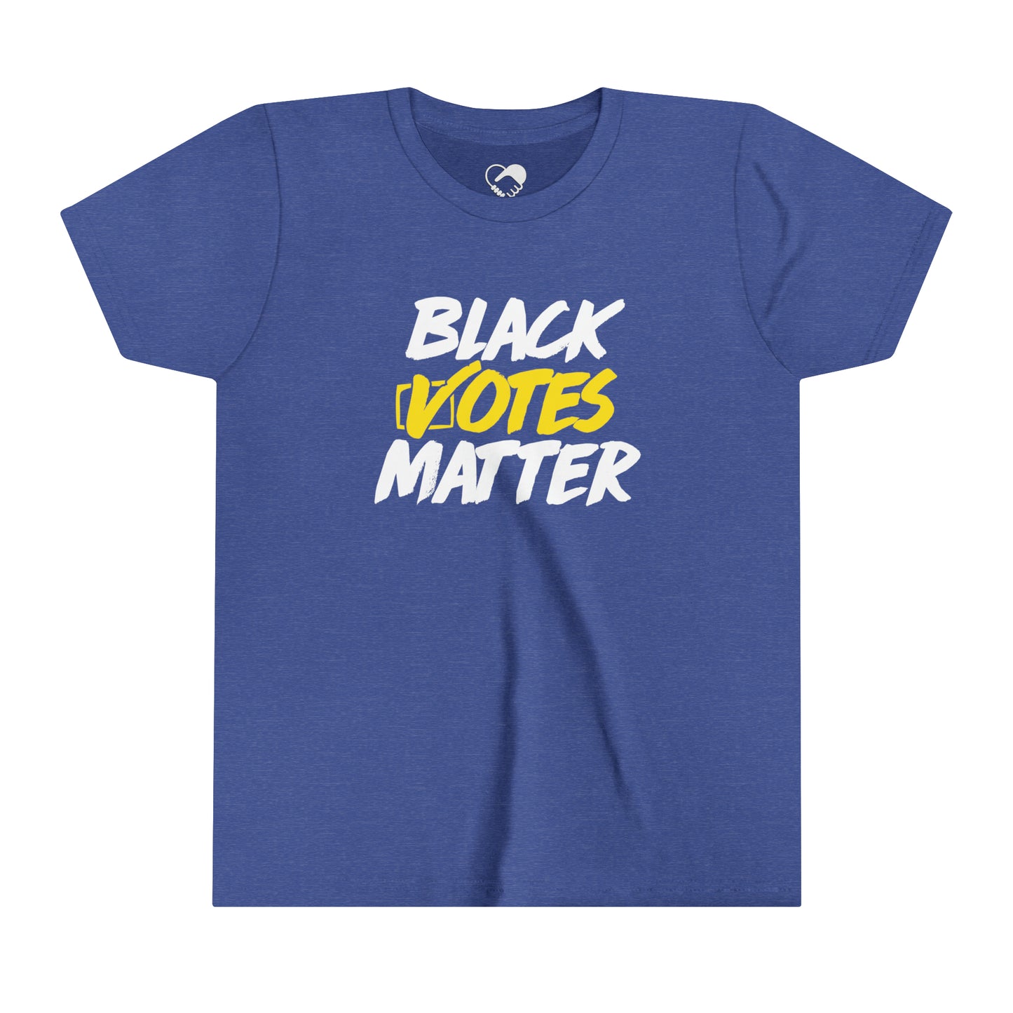 “Black Votes Matter” (white text) Youth T-Shirt