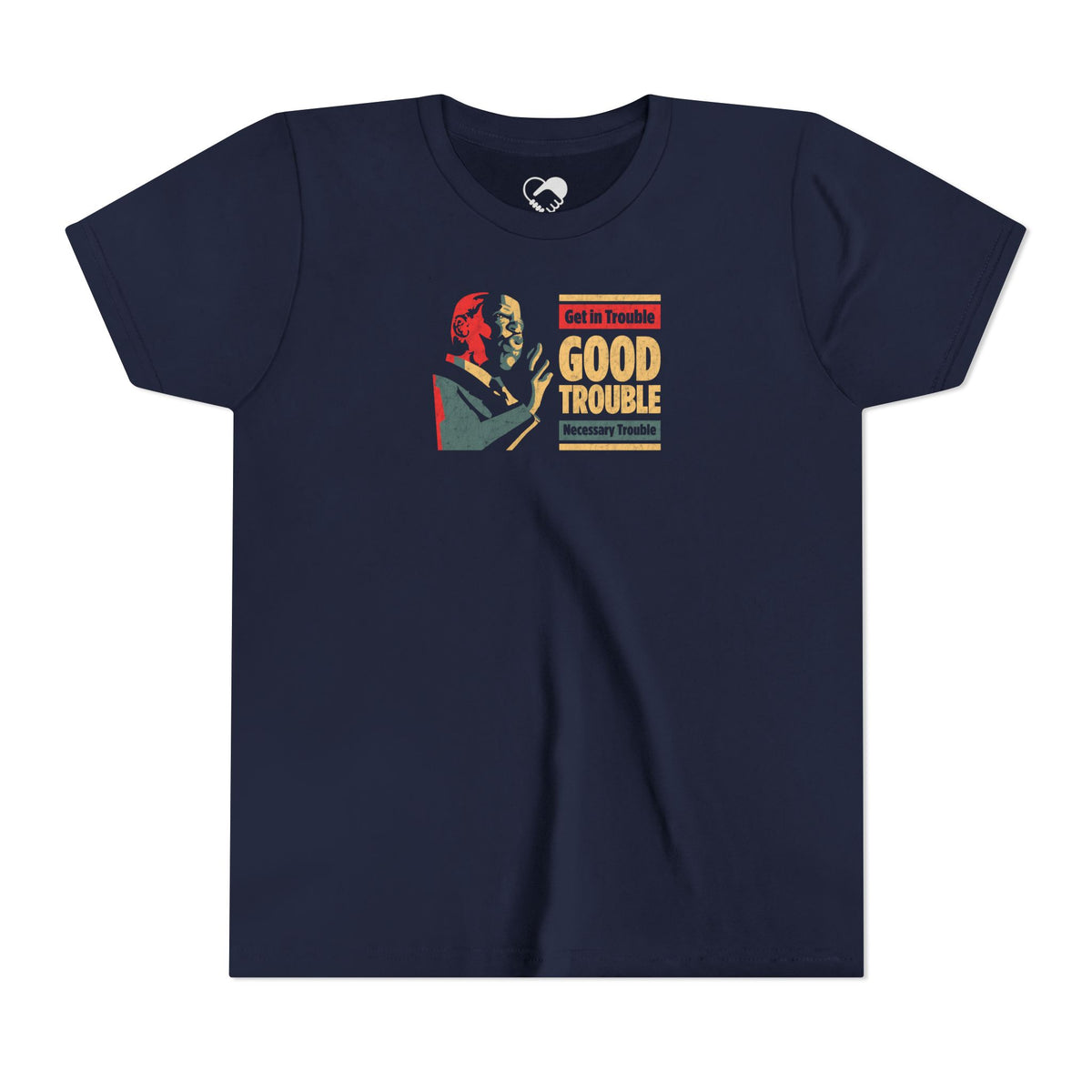 "John Lewis: Good Trouble" Kids T-Shirt