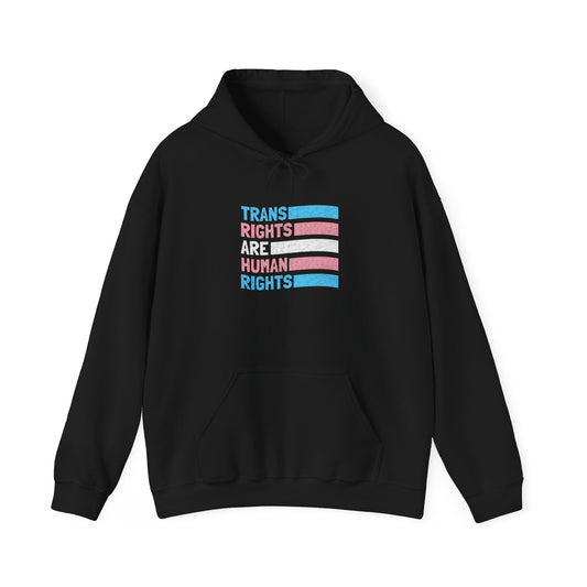 “Trans Rights Are Human Rights” Unisex Hoodie