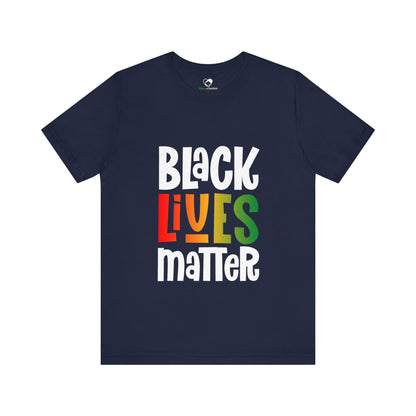 “Black Lives Matter – Solidarity (Pan-Africa 1)” Unisex T-Shirt (Bella+Canvas)